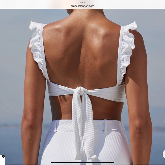 Yellow Ruffled Bikini Set - Picture 4 of 6